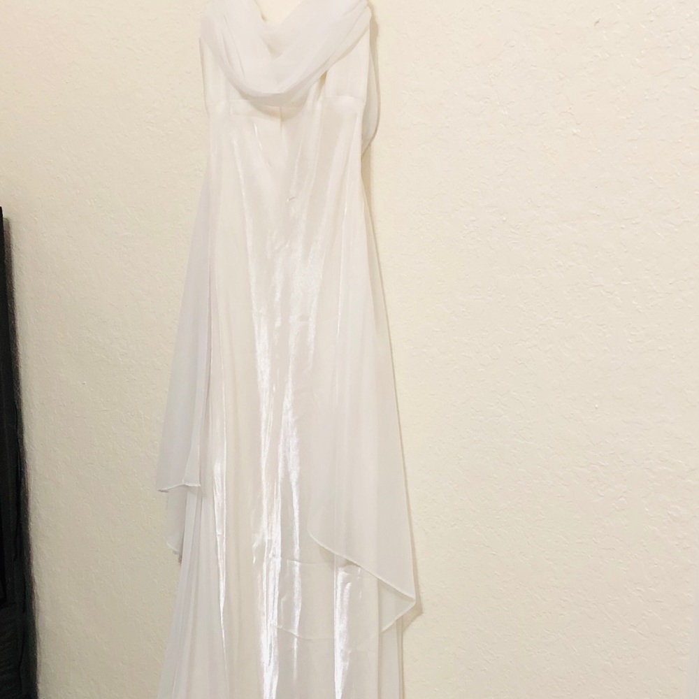 Gown for prom or wedding.